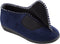 MSF pantoffel - blauw hoog damesmodel maat 41