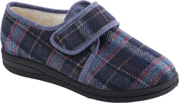 MSF pantoffel - geruit laag model - maat 45 - unisex