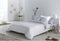 Dekbedovertrek set Alexandra House Living Espiga Wit Bed van 135/140 5 Onderdelen