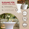Detex Tafelhoes Cocktailtafel Elastisch - 5 Stuks - Wit