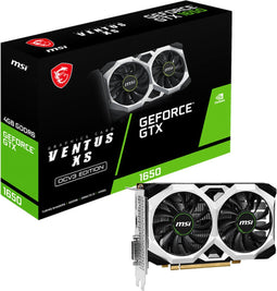 MSI GeForce GTX 1650 D6 VENTUS XS OCV3 - Videokaart - 4GB GDDR6