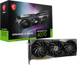 MSI GEFORCE RTX 4070 GAMING X SLIM 12G (DLSS 3)