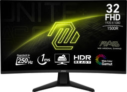 MSI MAG 32C6X Zwart