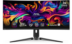 MSI MAG 341CQP QD-OLED Zwart