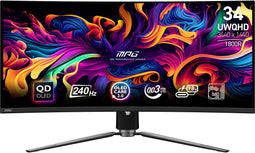 MSI MPG 341CQPX QD-OLED Zwart