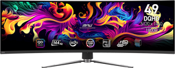 MSI MPG 491CQP QD-OLED Zwart
