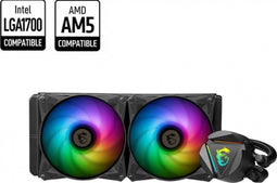 MSI MPG CoreLiquid 280R V2 Waterkoeler - 280MM - Zwart - RGB