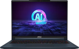 MSI Stealth 16 AI Studio A1VHG-018BE - Gaming Laptop - 16 inch - 120 Hz - azerty