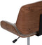 Bureaustoel Bruin Zwart Beige 54 x 61 x 88 cm design