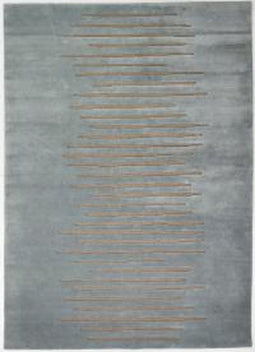 Portinfer Vloerkleed - 200x300 - Rechthoek - Laagpolig Tapijt - Modern - Blauw, Bruin