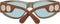 Roberto Cavalli RC1135/S 32X Zonnebril - Dames - Bruin