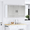 vidaXL - Keukenwandkasten - 2 - st - Porto - bewerkt - hout - grijs - sonoma - eiken