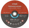 STIER - 25x Snijmes 230 9 23 mm - Recht - Inox/RVS