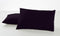 Kussensloop Alexandra House Living Zwart 50 x 80 cm (2 Stuks)