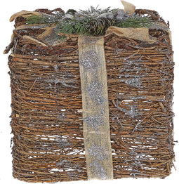 Beliani INARI - Decofiguur - Beige - Rotan