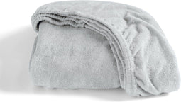 Cinderella - Hoeslaken - Badstof - 180x210 cm - Tot 30 cm matrashoogte - Lichtgrijs