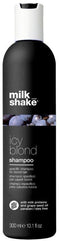 Milk Shake Icy Blonde Shampoo - Zilvershampoo - Neutraliseert geel/oranje tonen - 300 ml