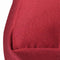 vidaXL - Palletkussen - 50 - x - 50 - x - 12 - cm - stof - wijnrood