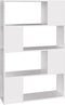 vidaXL-Boekenkast/kamerscherm-80x24x124,5-cm-spaanplaat-wit