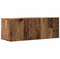 vidaXL - Tv-wandmeubel - 80x30x30 - cm - bewerkt - hout - oud - houtkleurig