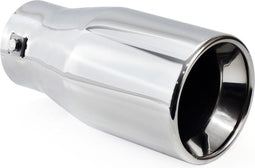 Uitlaat sierstuk RVS - universeel - 204mm - Aansluit diameter 50-65mm