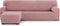 Hoes voor chaise longue met korte armleuning links Eysa THOR Roze 110 x 110 x 310 cm