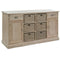 J-Line dressoir 6 Manden 2 Lades 2 Deuren - hout - grijs