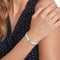 Tommy Hilfiger TJ2780779 Dames Armband - Schakelarmband - Sieraad - Staal - Zilverkleurig - Fantasie - 17.5 cm lang