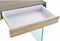 Bijzettafel DKD Home Decor Kristal Natuurlijk Hout Transparant 120 x 40 x 76 cm Hout MDF