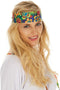 Dressforfun Lady Love & Peace - Vrouwenkostuum - Hippie stijl - XXL