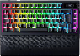 Razer BlackWidow V4 Pro 75% - Draadloos Gamingtoetsenbord - Hot-swappable met OLED-display - ISO