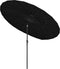 vidaXL - Parasol - met - aluminium - paal - 270 - cm - zwart