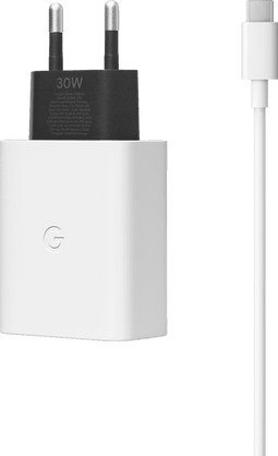 Google Google USB-C Snellader 30W - USB-C naar USB-C Kabel 1m - Wit