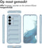 iMoshion Hoesje Geschikt voor Samsung Galaxy S24 Plus Hoesje Siliconen - iMoshion EasyGrip Backcover - Lichtblauw