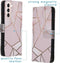 iMoshion Hoesje Geschikt voor Samsung Galaxy S21 Hoesje Met Pasjeshouder - iMoshion Design Softcase Bookcase - Meerkleurig / Pink Graphic