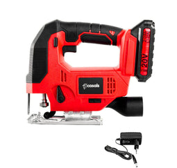 Casals cjs2050 - Decoupeerzaag - 2500 rpm 20 V LED Licht - Rood