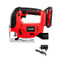 Casals cjs2050 - Decoupeerzaag - 2500 rpm 20 V LED Licht - Rood