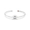 Tommy Hilfiger TJ2780856 Dames Armband - Bangle - Sieraad - Staal - Zilverkleurig - 60 mm lang