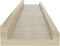 vidaXL - Wandplanken - 2 stuks - MDF - 60x9x3 cm - Sonoma eiken (2 stuks)