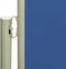 vidaXL - Windscherm - uittrekbaar - 117x300 - cm - blauw