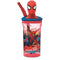 Beker met Rietje Spider-Man Moving Target 360 ml 3D
