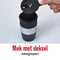 All Ride Koffiezetapparaat 12V - Koffiepadmachine - Inclusief mok en afwasbaar filter - Zwart