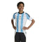 Voetbalshirt Adidas Messi Training Blauw Wit Maat 15-16 Jaar
