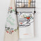 Happy Friday Tea towel (2 pc) Time to tea 70x50 cm Multicolor