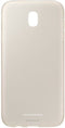 Samsung Galaxy J7 (2017) - Soft case - Krasbestendig Schokbestendig - Goud