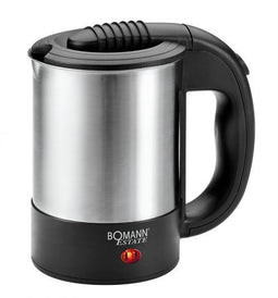 Bomann WKR 1162 CB - Waterkoker - 0,5l Roestvaststaal 1.000W - Aluminium Zwart