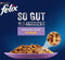 FELIX kattenvoer nat in gelei - variëteiten mix - voordeelverpakking van 120 (120 x 85 g) Merk - Felix