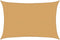 vidaXL - Zonnezeil - 160 - g/m² - rechthoekig - 3x4,5 - m - HDPE - zandkleurig