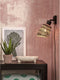 GOOD&MOJO Wandlamp Java - Bamboe Zwart/Naturel - Ø15cm - Binnen Modern