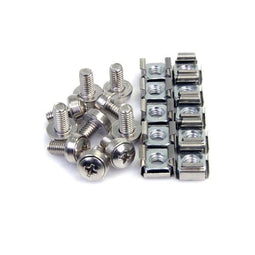 Startech CABSCREWM62 - Schroeven en moeren set - 100 M6 stuks